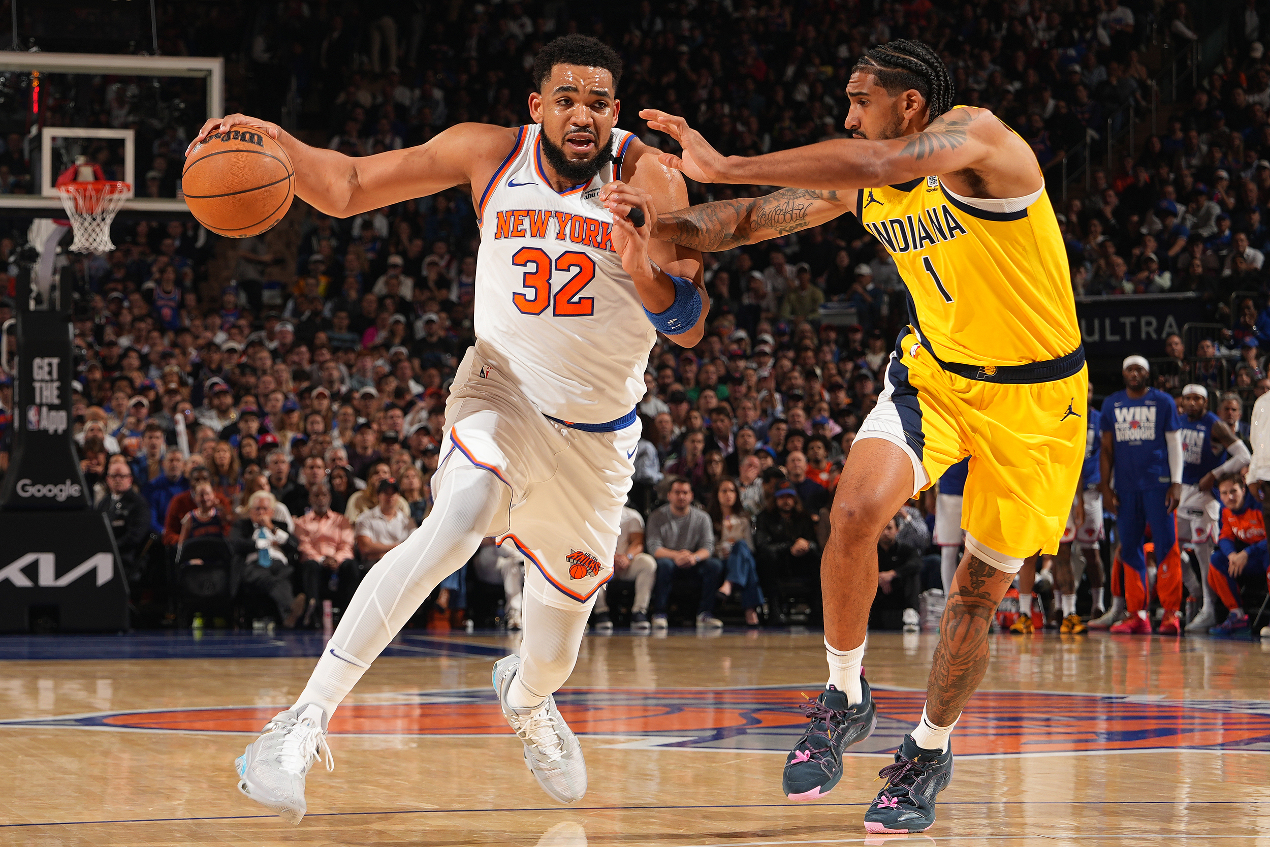 唐斯12次两双超越约基奇，独占今年季后赛两双榜第一